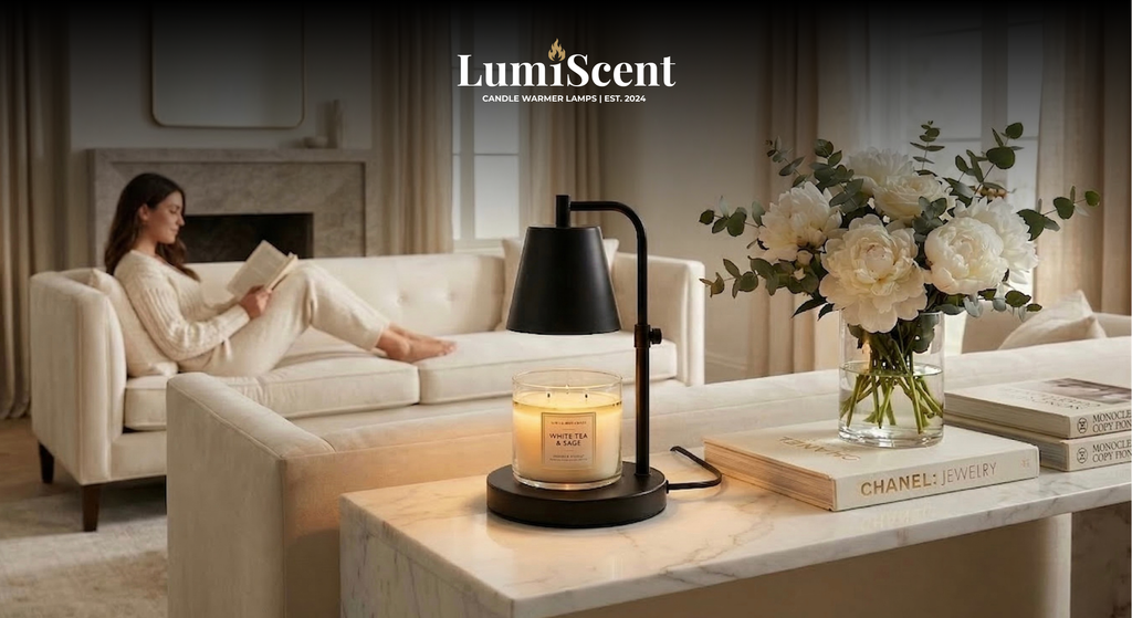 Classic Candle Warmer Lamp | Dimmable Wax Melt for Scented Candles
